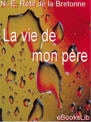 cover image of La vie de mon père